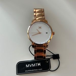 Rose gold MVMT watch (NWT)!!